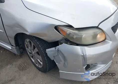 2009 Toyota Corolla S from USA, damaged, VIN 2T1BU40E39C031374